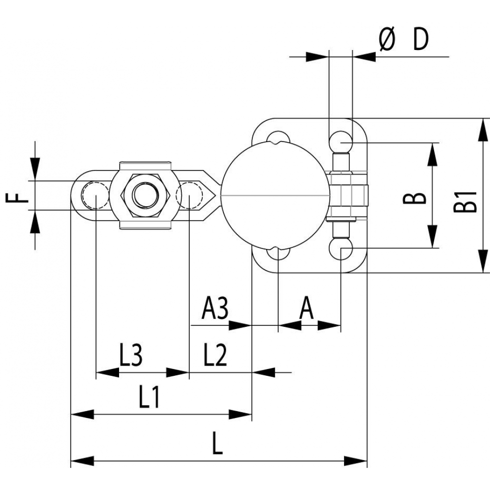 Senkrechtspanner Senkrecht-Spanner Gr.1