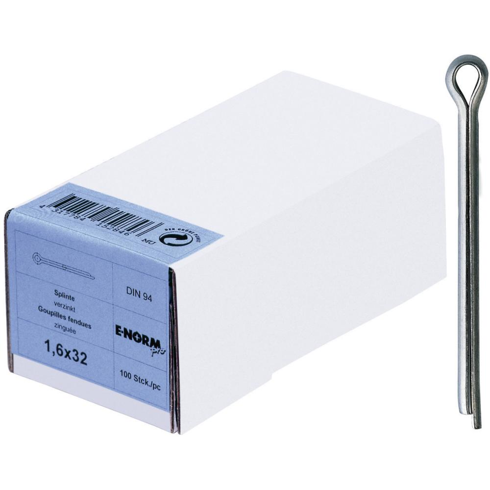 Splint 3,2x40 DIN 94 galvanisch verzinkt HPE-NORMpro