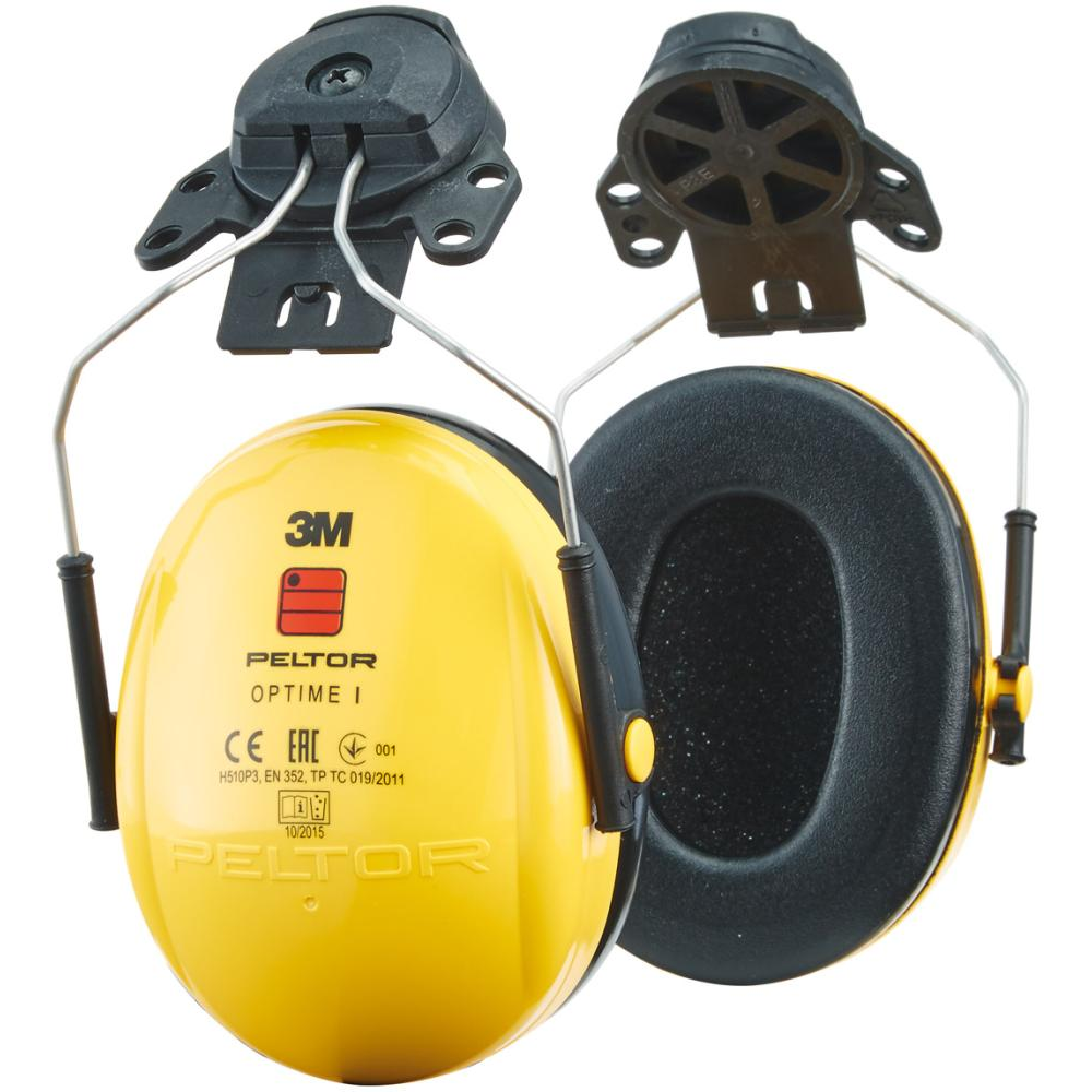 3M Peltor Kapselgehörschützer Optime I H510P3E und H510P3EA Gehörschützer Optime1 m.Helmbef
