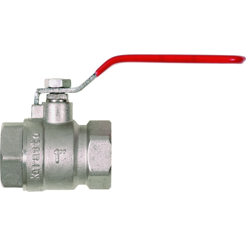 Kugelhahn Typ 7 mit Innengewinde 2 x IG G 3/4" MS Ni GEKA
