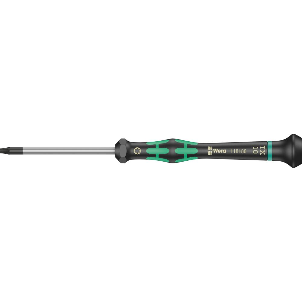 Elektronik-Schraubendreher für Innen-TORX-Schrauben, Nr. 2067 Elektronik- Schraubendreher T10x60mm Haltefunktion Wera