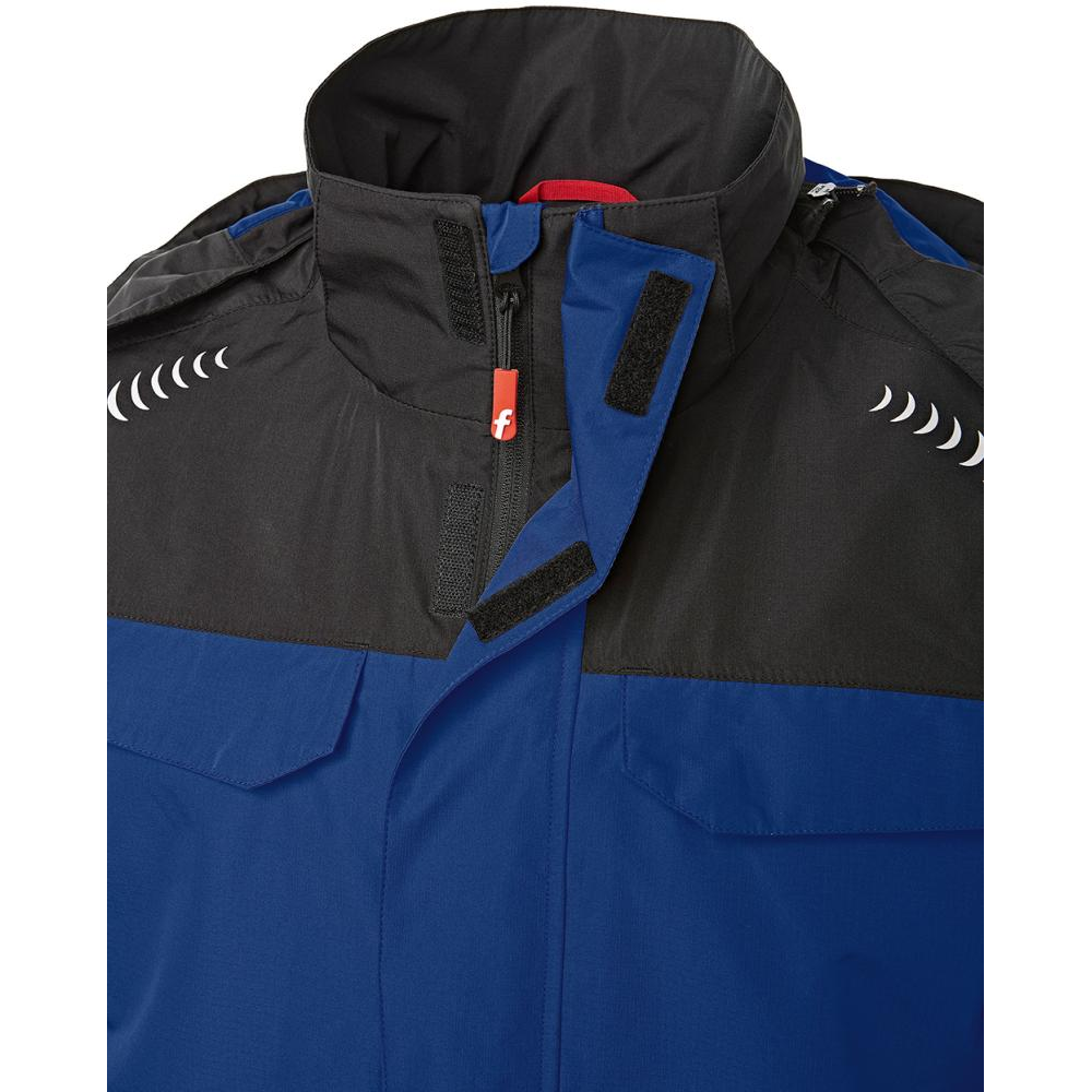 Regenjacke Gr. S kornblau/schwarz Fortis Elements