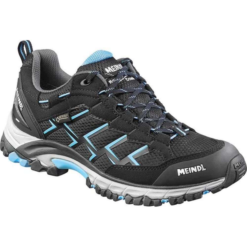 Sportschuh Caribe Lady GTX 3823-01 3825-01, Gr.6, schwarz/azur