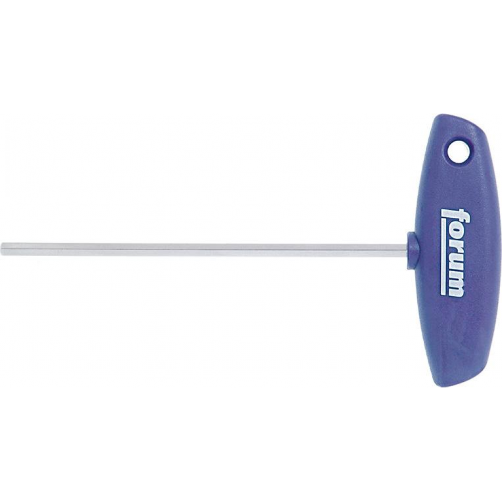 Stiftschlüssel Sechskant 8,0x150mm T-Griff FORUM