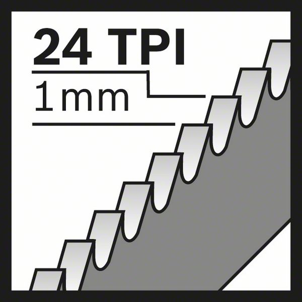 Bosch Säbelsägeblatt S 918 AF, Basic for Metal, 5er-Pack