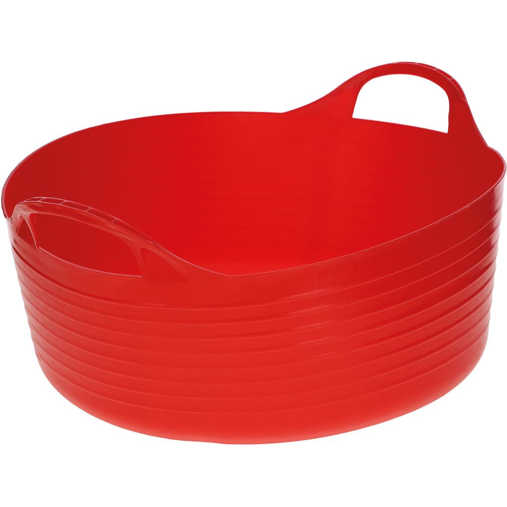 Flexibler Trog Flex Bag, flache Ausführung rot 15 ltr Ausf