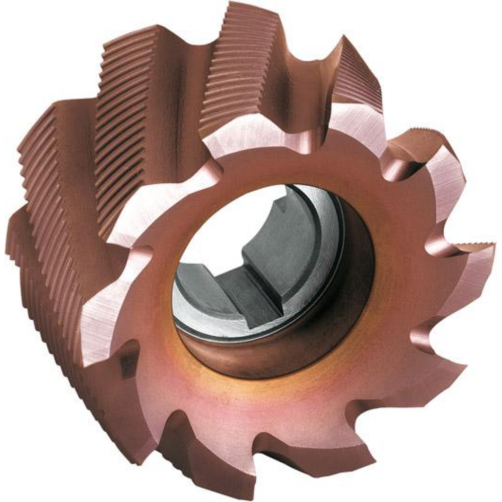 forum HSS-Co5 Walzenstirnfräser DIN 1880 Typ HR - TiCN - 80 x 45 mm