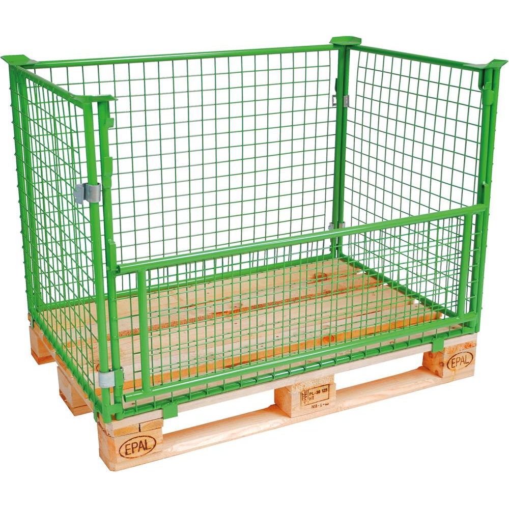 Gitteraufsatzrahmen 80cm RAL 6017 5x5