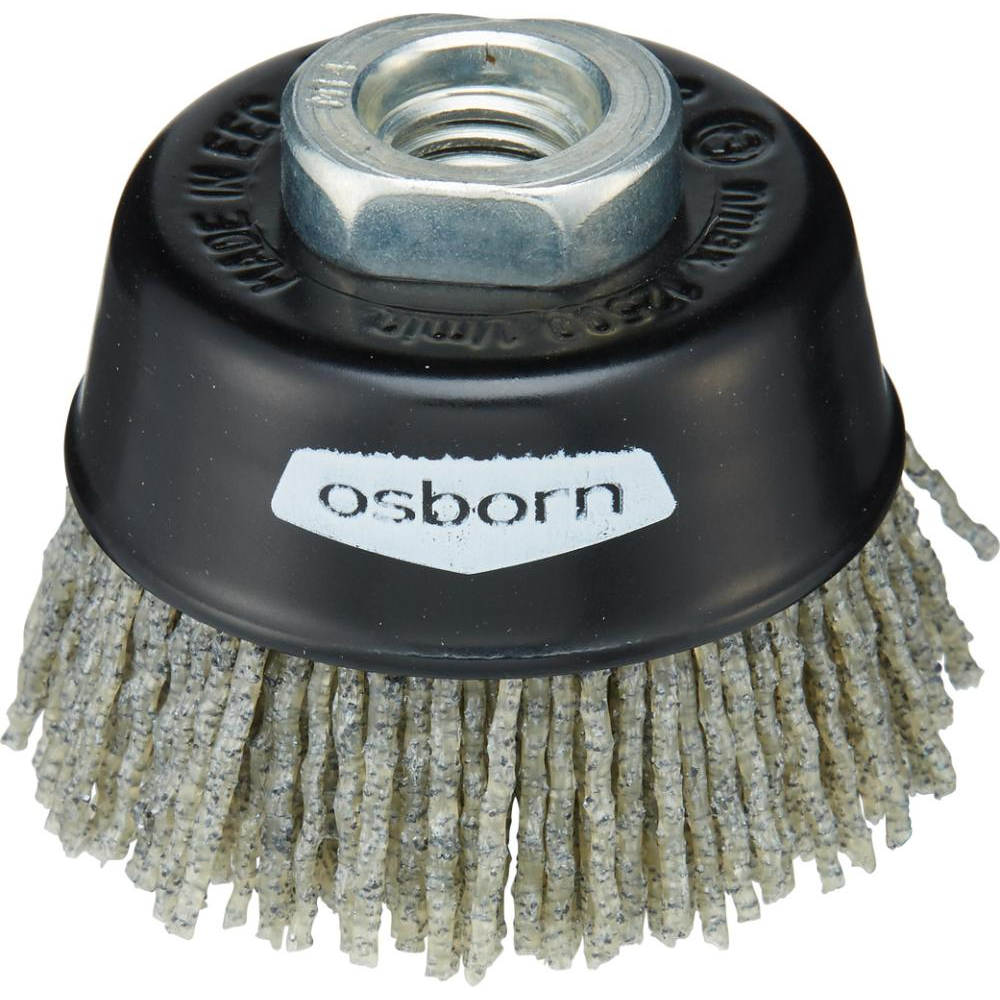 Topfbürste, für Akku-Maschinen Schleifnylon 60x21mm osborn