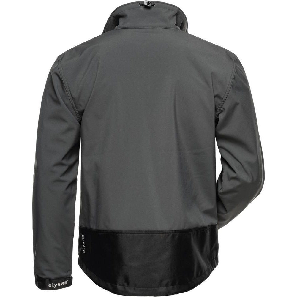 Softshell-Jacken Gamma,Alpha und Beta Jacke Softshell, Gr.XL, grau/schwarz