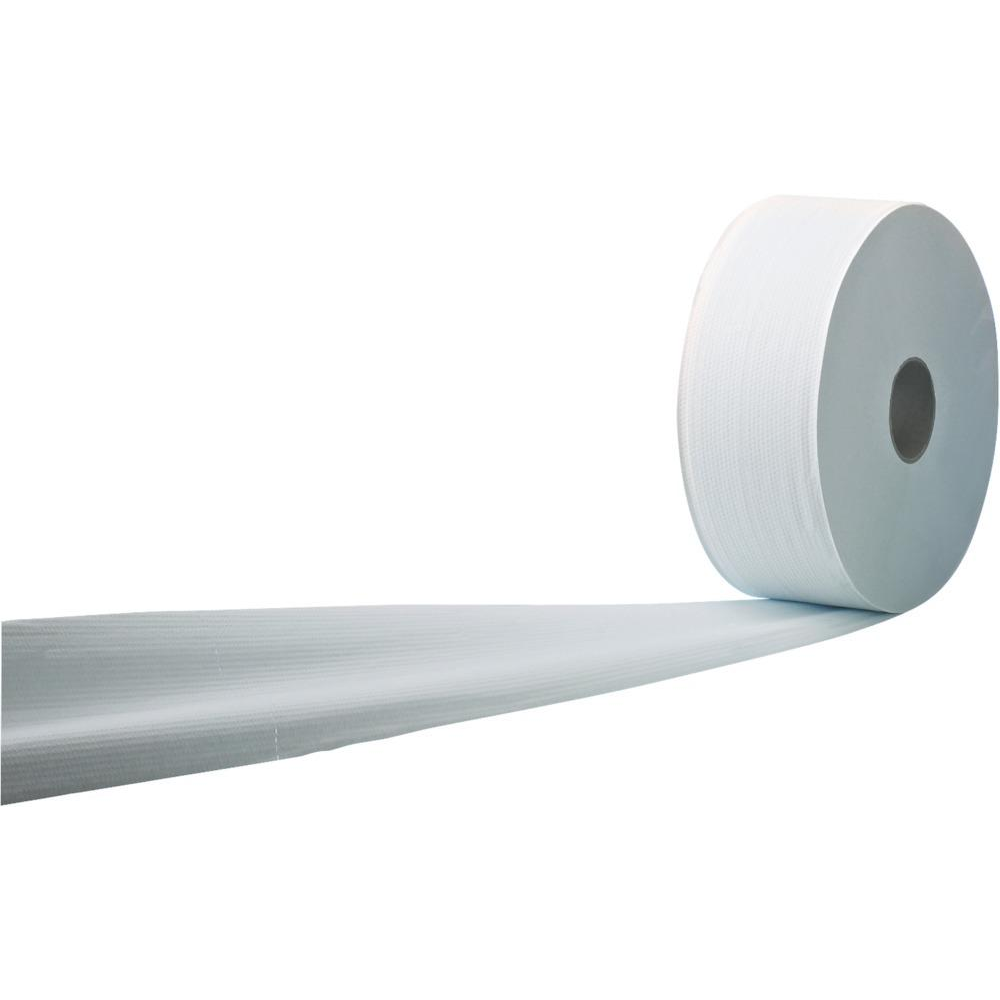 Toilettenpapier Großrolle, 2-lagig Großrolle360m hweiß 6 Rollen