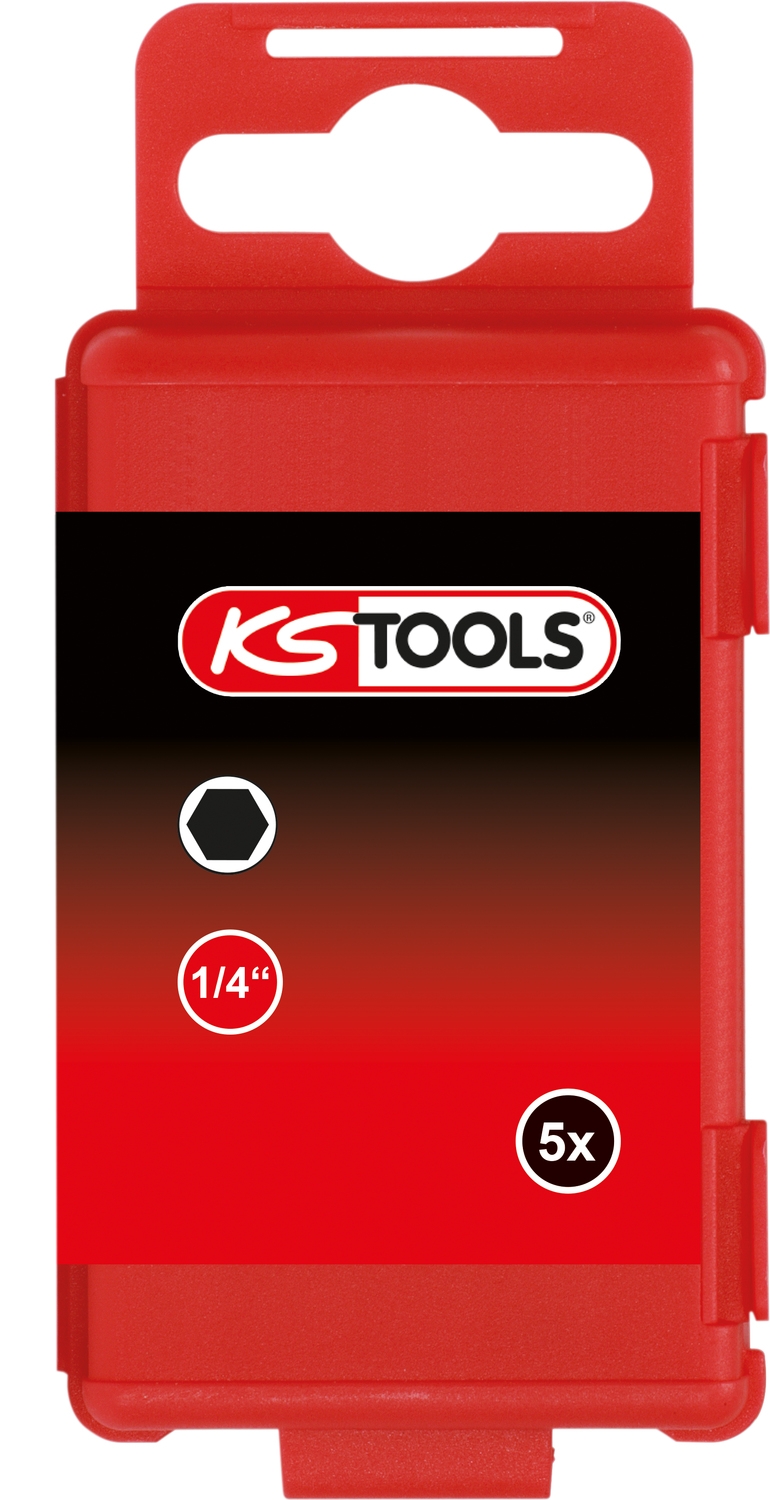 KSTOOLS 1/4" Bit TRIWING, 75mm, #3, 5er Pack