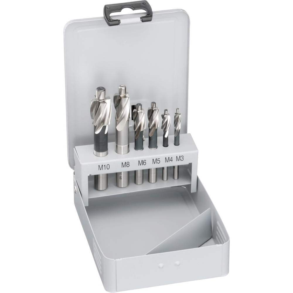 Flachsenker-Satz DIN 373 K Flachs.-Satz in Metallk M3-M12 HSS FORTIS