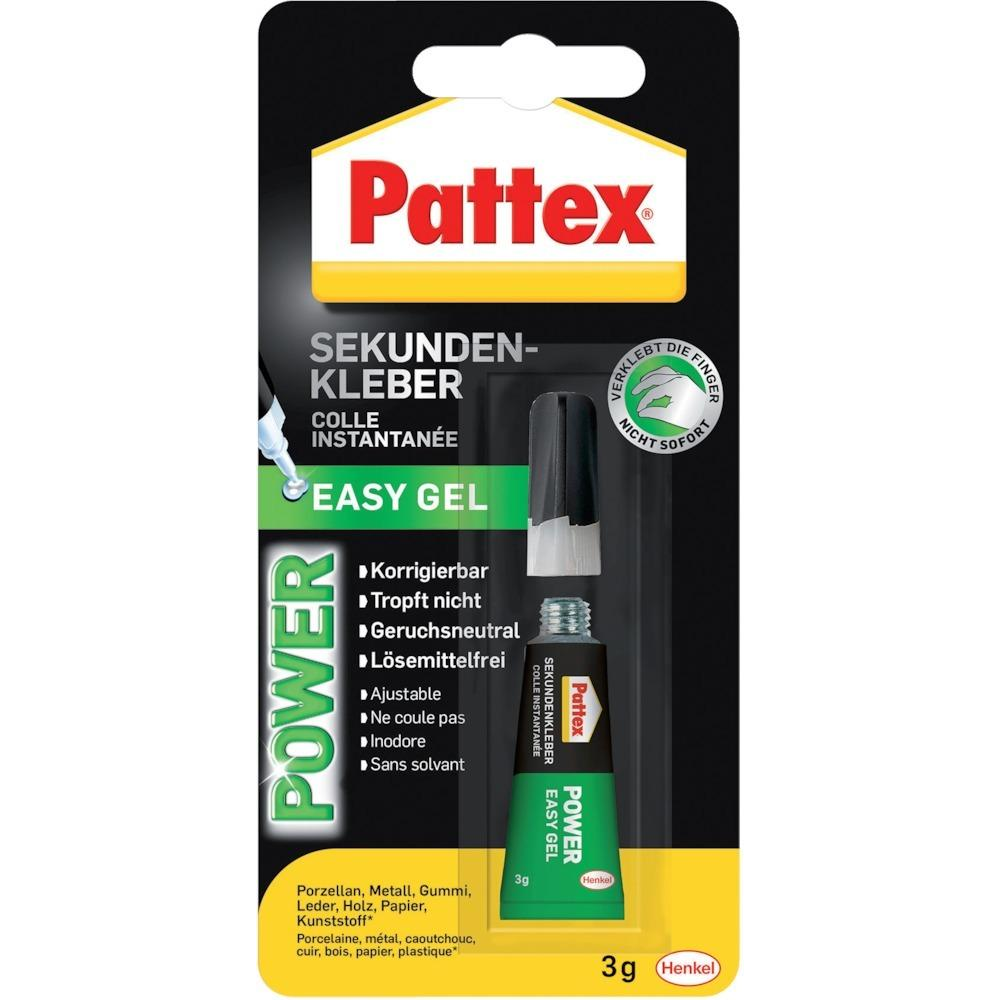 Pattex Sekundenkleber Power Easy Gel 3g