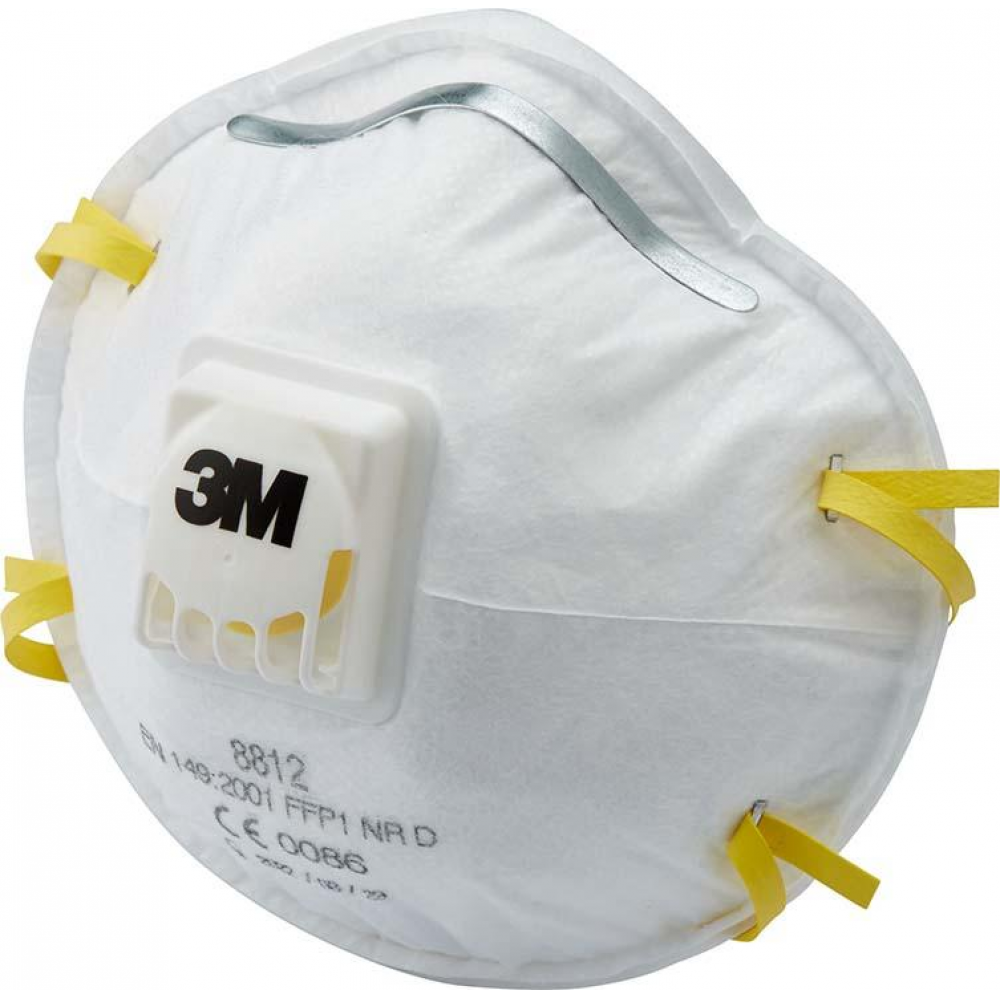 3M Atemschutzmasken, Programm Klassik Atemschutzmaske 8812, FFP1 NR D