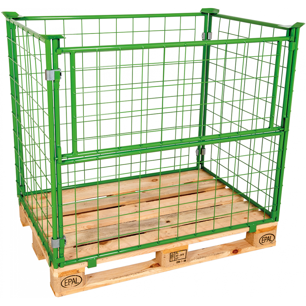 Gitteraufsatzrahmen 80cm RAL 6017 5x5
