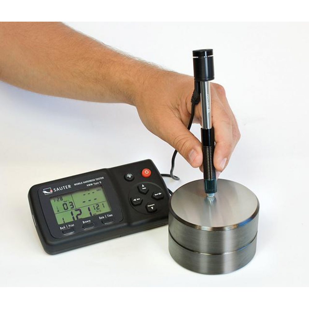 Mobiles Leeb-Härteprüfgerät HMM Leeb-Härte- Prüfung Sensor D SAUTER