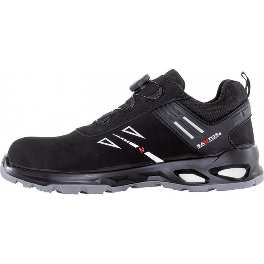 Sicherheitshalbschuh S51 Fast Ergo, S3S SR ESD Halbschuh S3 Gr 45. SANTOS