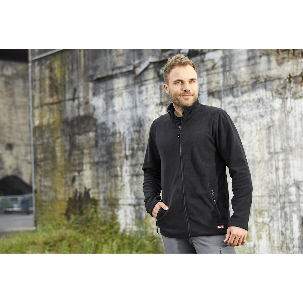 Fleecejacke Gr.XL schwarz FORTIS Gr.XL