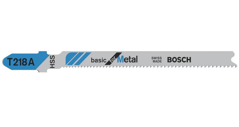 Bosch Stichsägeblatt T 218 A Basic for Metal, 3er-Pack