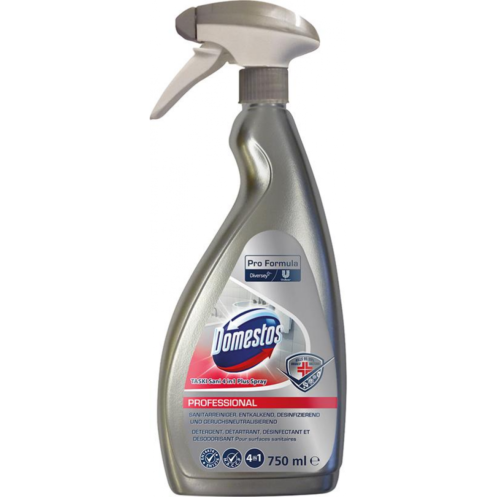 Domestos Professional 4 in 1 Sanitärreiniger 4in1 6x0,75L