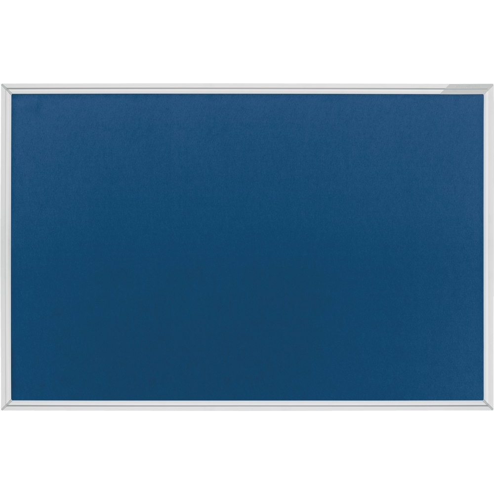 Design-Pinnboard SP, Filz Textilboard blau 900 x 600 mm