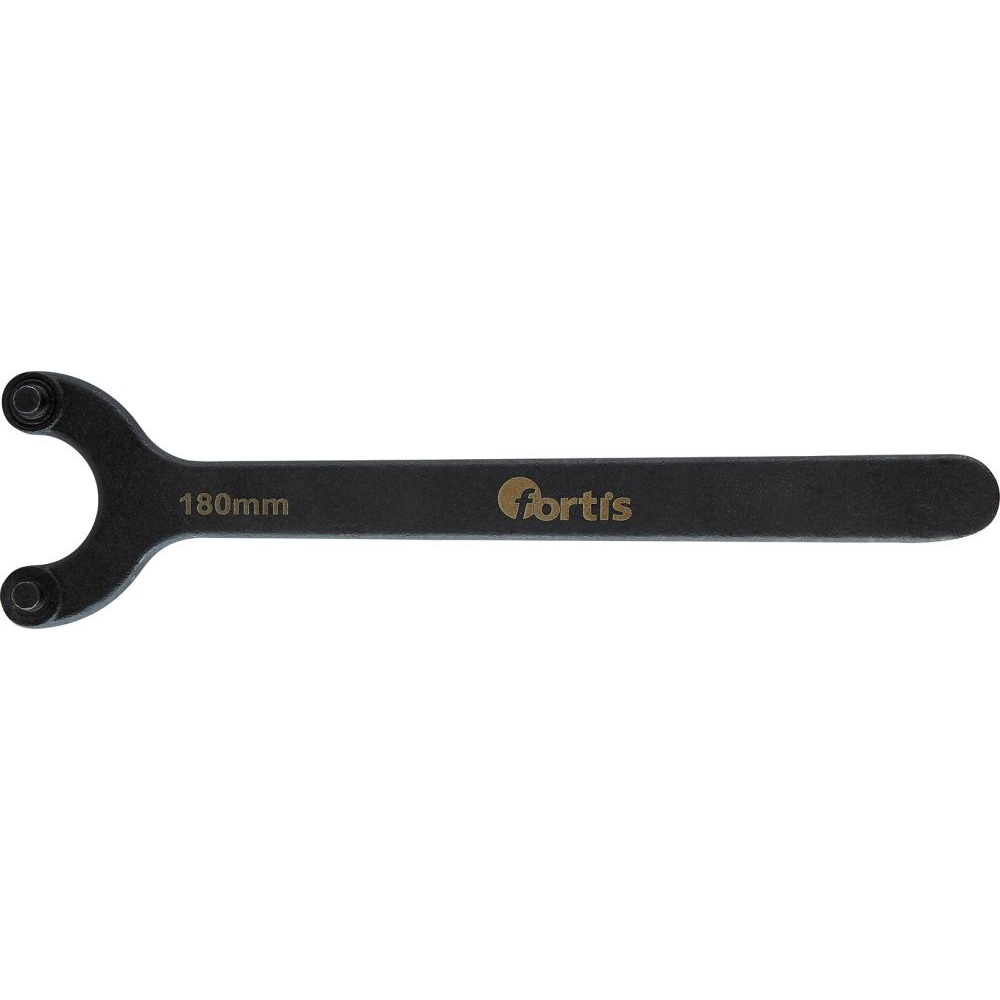 Stirnlochschlüssel Zweilochmutterndreher 5x180mm gerade Fortis