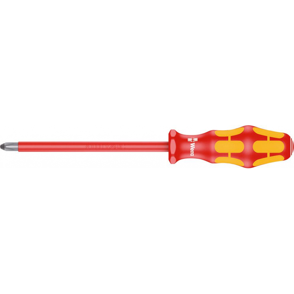 VDE-Schraubendreher für Kreuzschlitz-Schrauben PH, Nr. 162 i Schraubendreher VDE PH3x150mm Wera