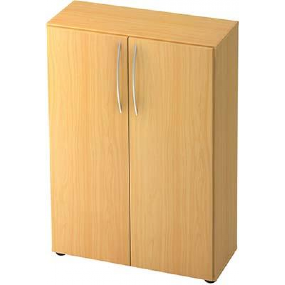 Aktenschrank, 3 Ordnerhöhen Schrank OH B 800 mm Buche