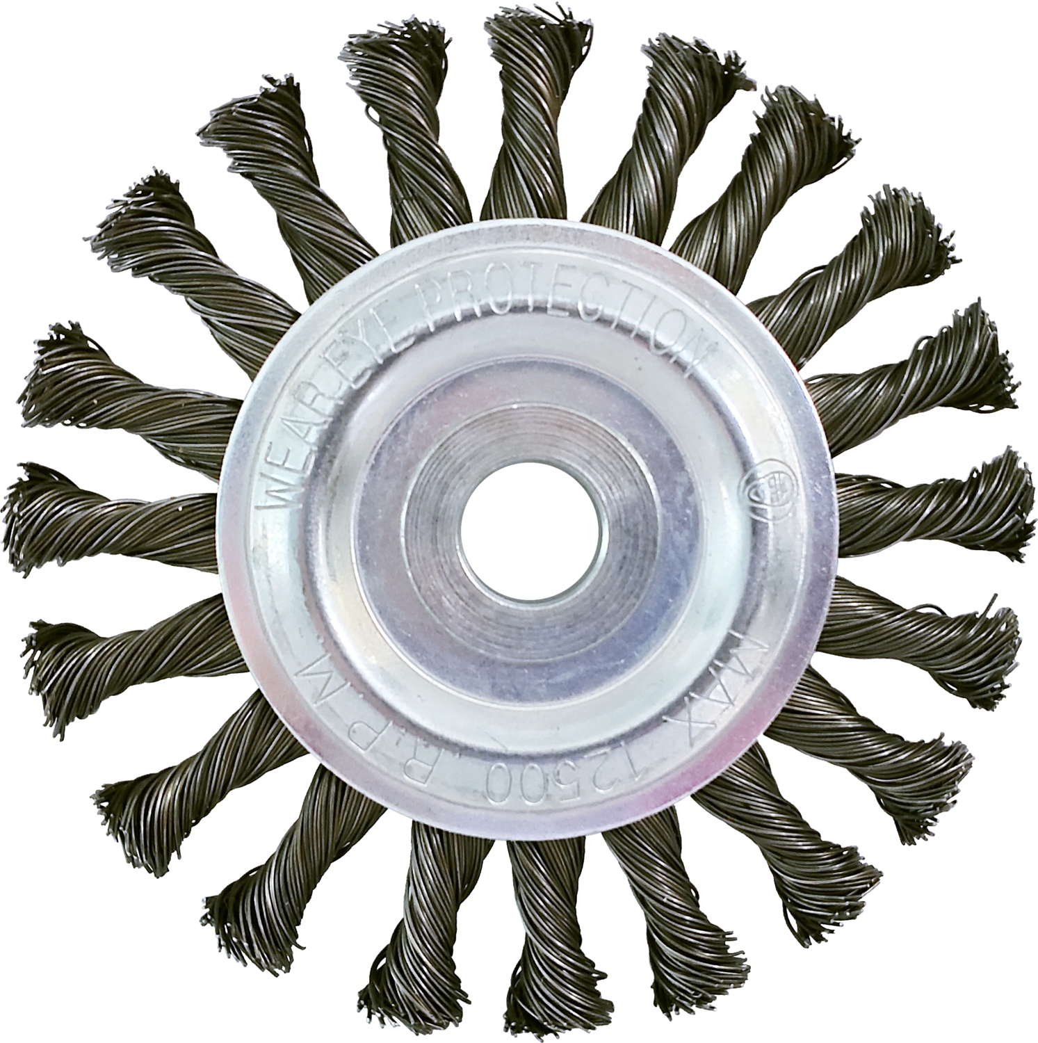 KSTOOLS Stahldrahtrundbürste 0,5mm, Ø 115mm