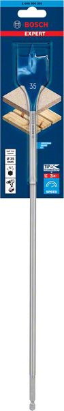 Bosch EXPERT SelfCut Speed Flachfräsbohrer, 35 x 400 mm. Für Bohrmaschinen