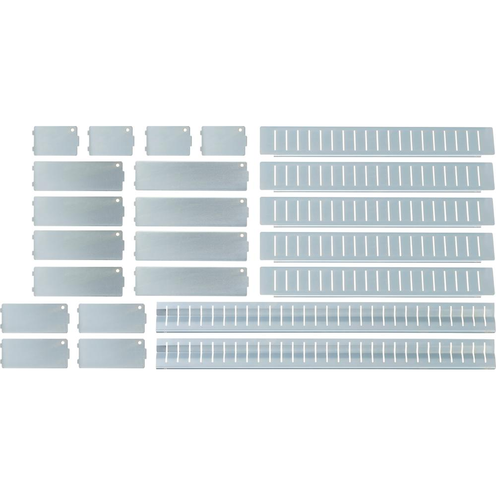 Schubladeneinteiler für Werkstattwagen Einteilungs-Satz Schubladen 568x398mm 23-teilig