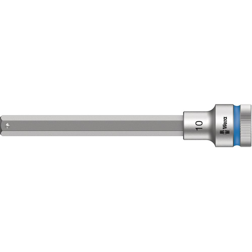 Schraubendreher-Einsatz 1/2", Zyklop, für 6-kant-Schrauben, Nr. 8740 C HF Schraubendrehereinsatz Innensechskant" mit Haltefunktion 10x140mm Wera