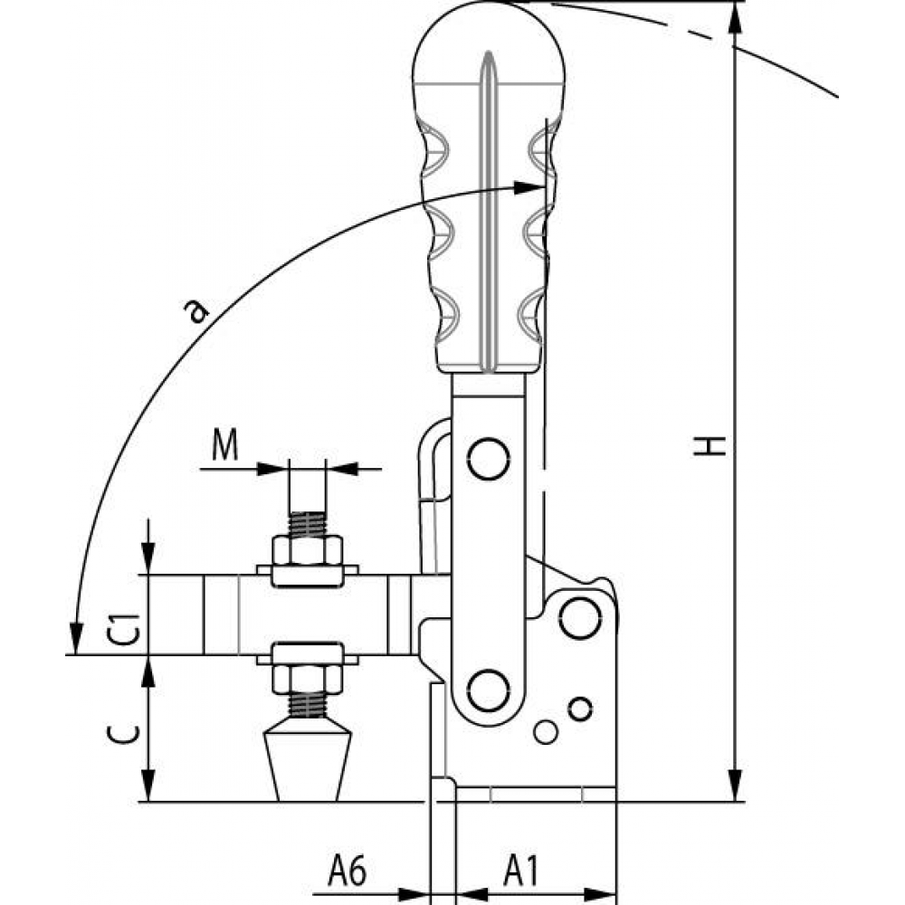 Senkrechtspanner Senkrecht-Spanner Gr.1