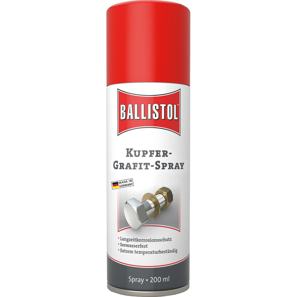 Kupfer-Grafit Spray Kupfer Grafit 200ml Ballistol