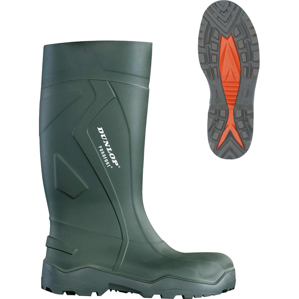 Sicherheitsstiefel Purofort+ full safety, S5 CI SRC, grün Stiefel Dunlop S5CI+,Gr.43
