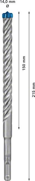 Hammerbohrer EXPERT 14x150x215mm BoschVE à 1 StückSDS plus-7X