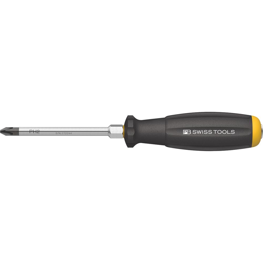 Schraubendreher für Kreuzschlitz-Schrauben PH, mit Schlagkappe, Nr. PB 8193 D PH2x100mm Swiss Tools