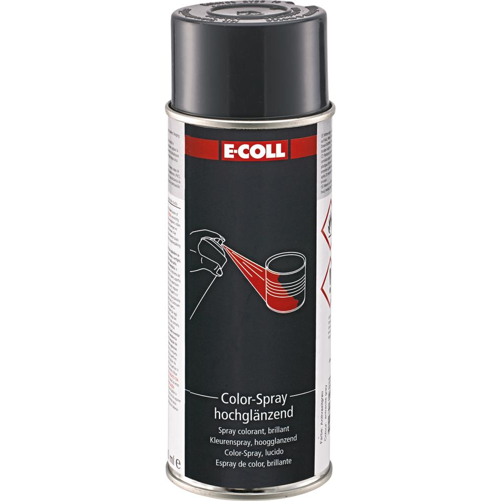 Color-Spray, hochglänzend hochglänzend400ml anthrazit-grau E-COLL
