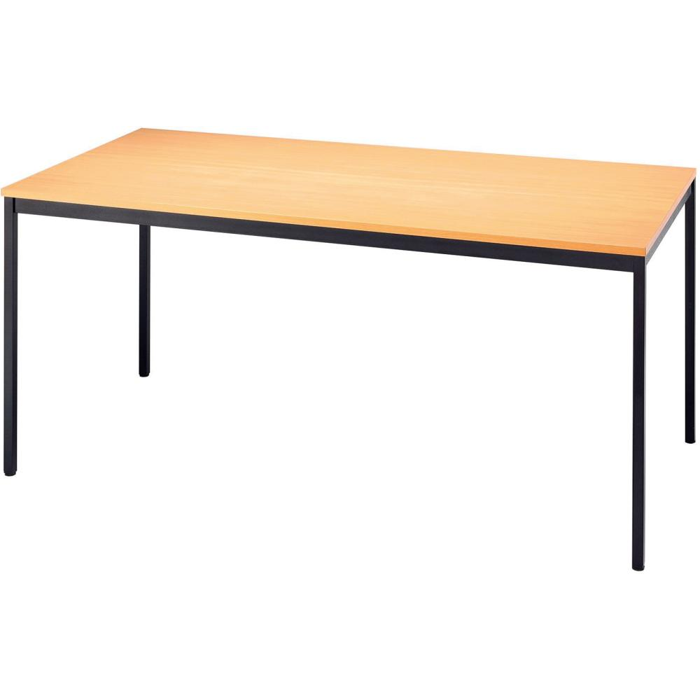 Stahlrohrtisch Tisch 160 x 80 Buche