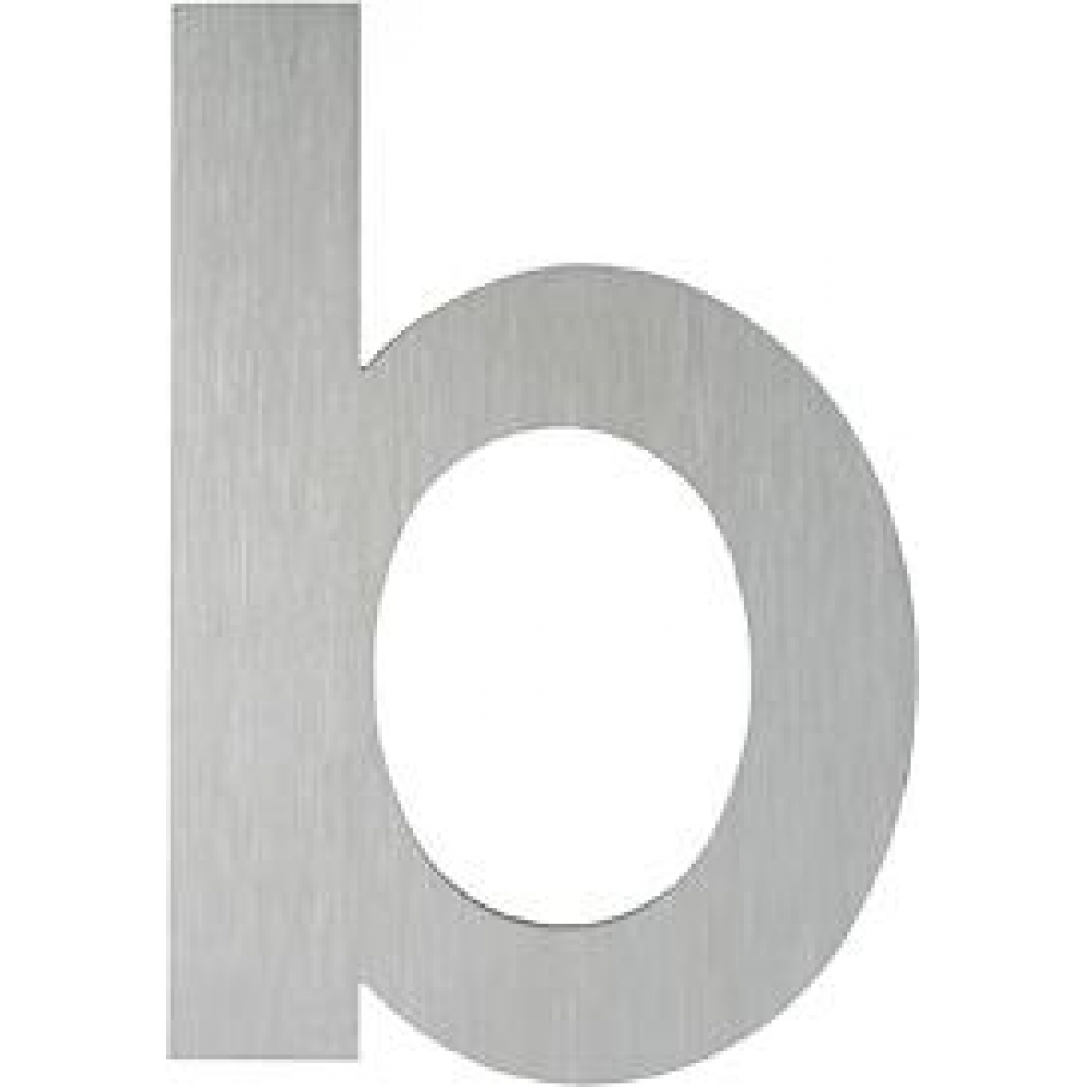 Buchstaben Buchstabe b Edelstahl