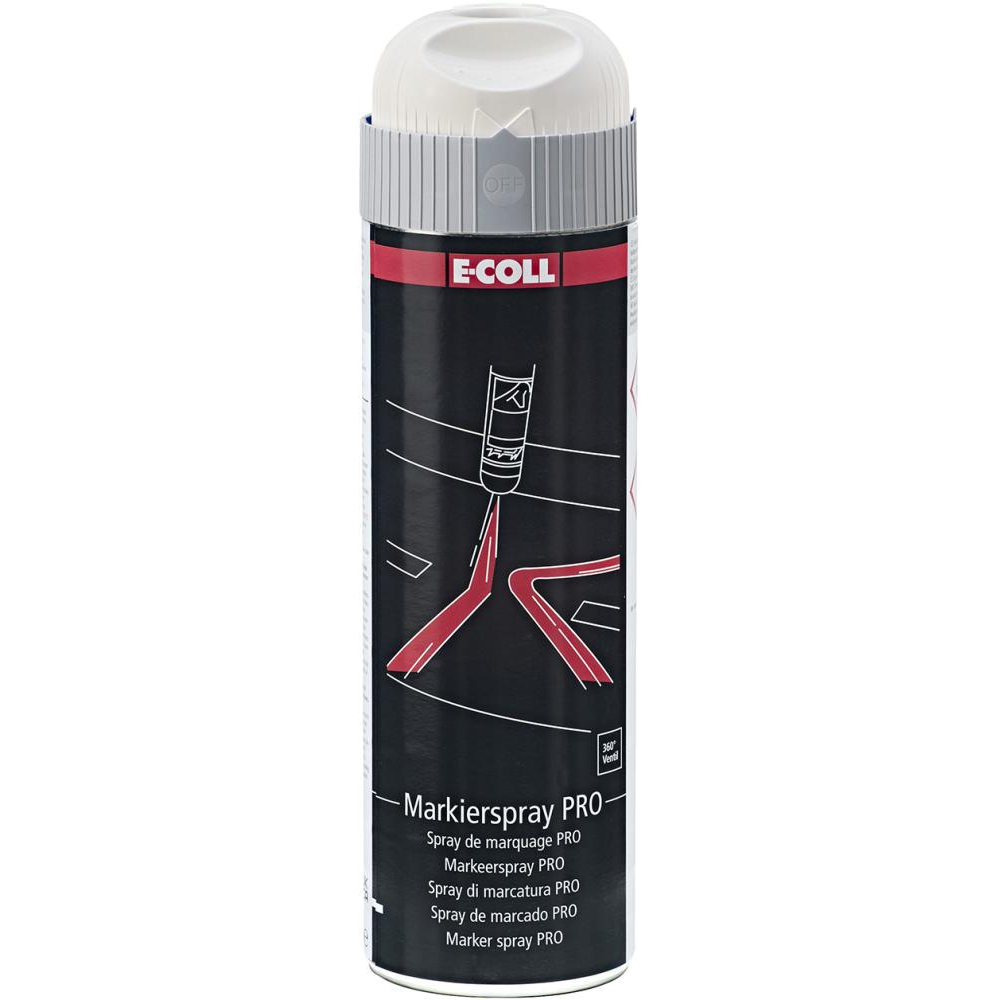 Markierspray PRO 500ml weiß E-COLL