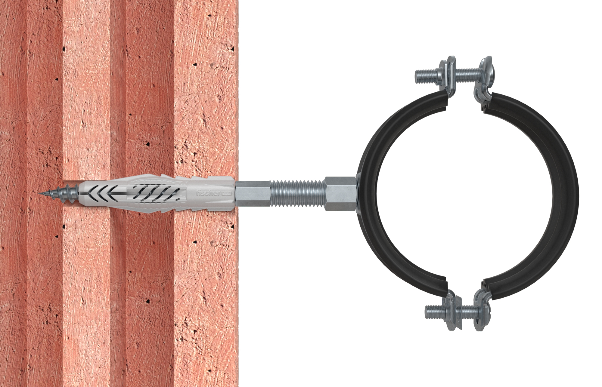 Fischer STS 10 x 100 + UX K. Der universelle Nylondübel mit Stockschraube für alle Baustoffe.