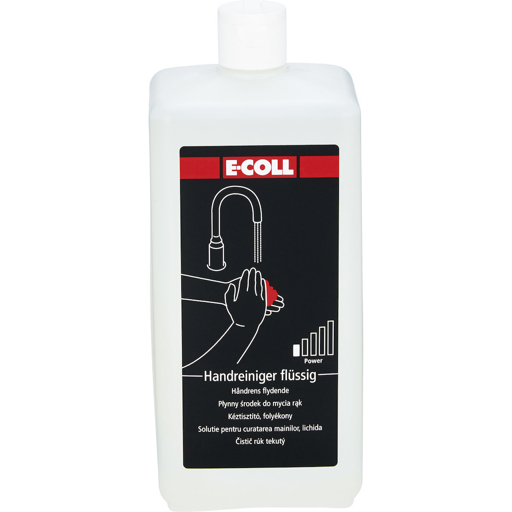 Handreiniger, flüssig 1L Flasche E-COLL
