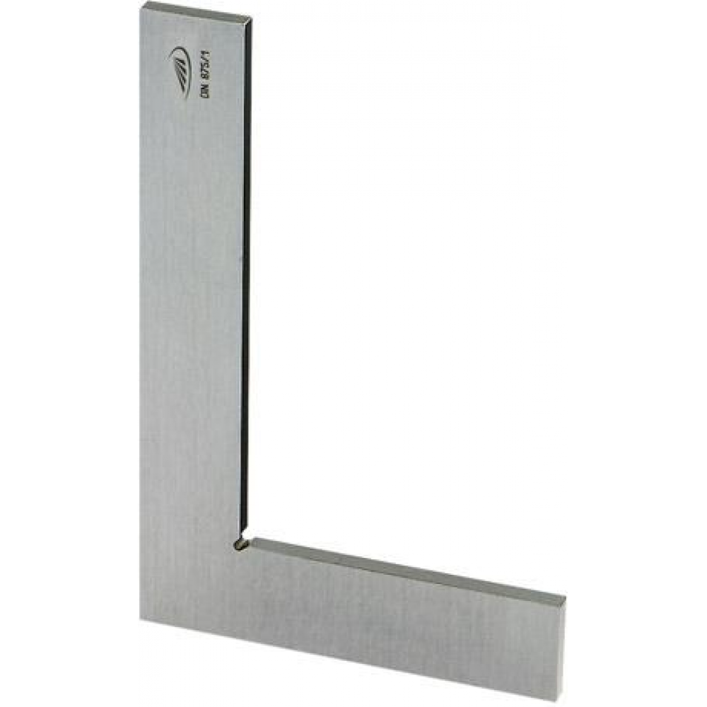 Fertigungswinkel, ohne Anschlag Flachwinkel DIN875/I A 75x50mm rostfrei HP
