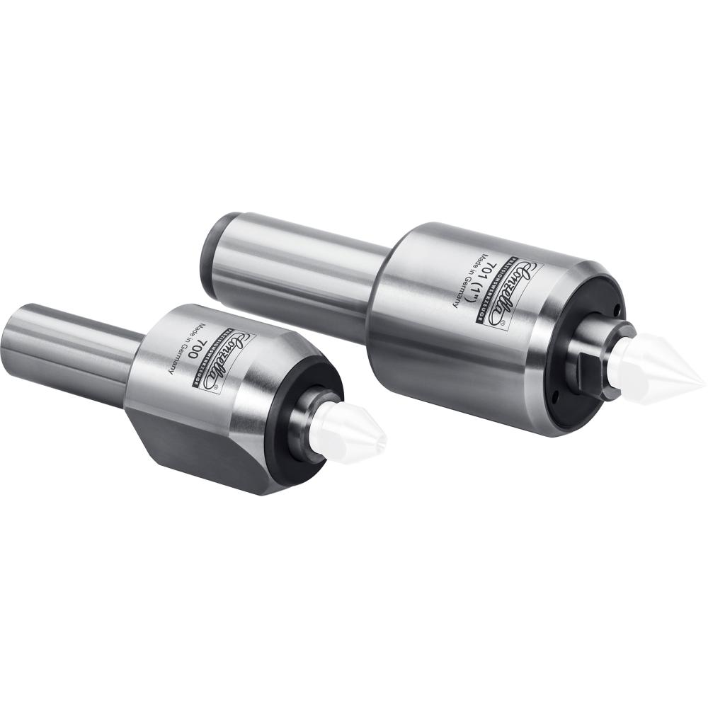 Drehbankspitze mitlaufend 700 D20 Körner gefedertzylindrisch 20mm CONZELLA