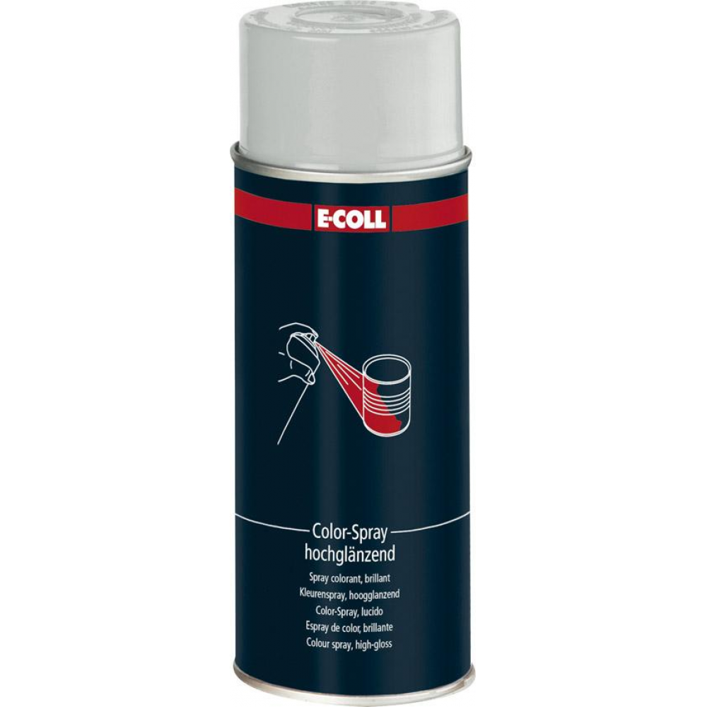 Color-Spray, hochglänzend hochglänzend400ml lichtgrau E-COLL