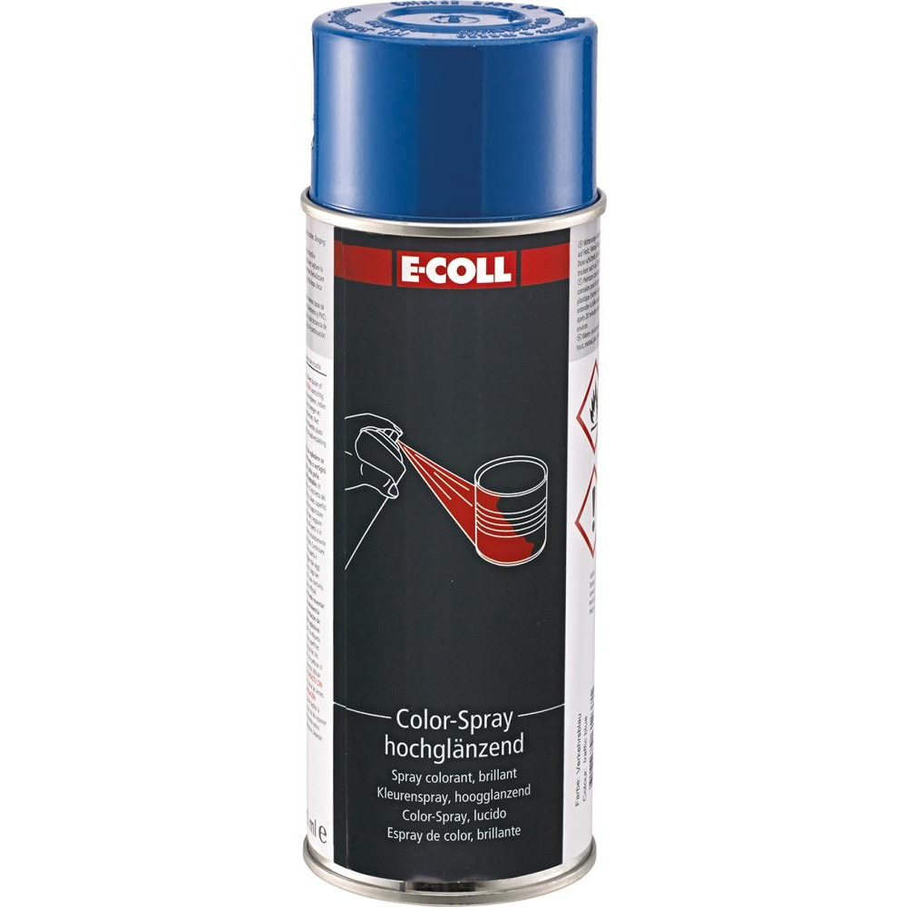 Color-Spray, hochglänzend hochglänzend400ml verkehrsblau E-COLL