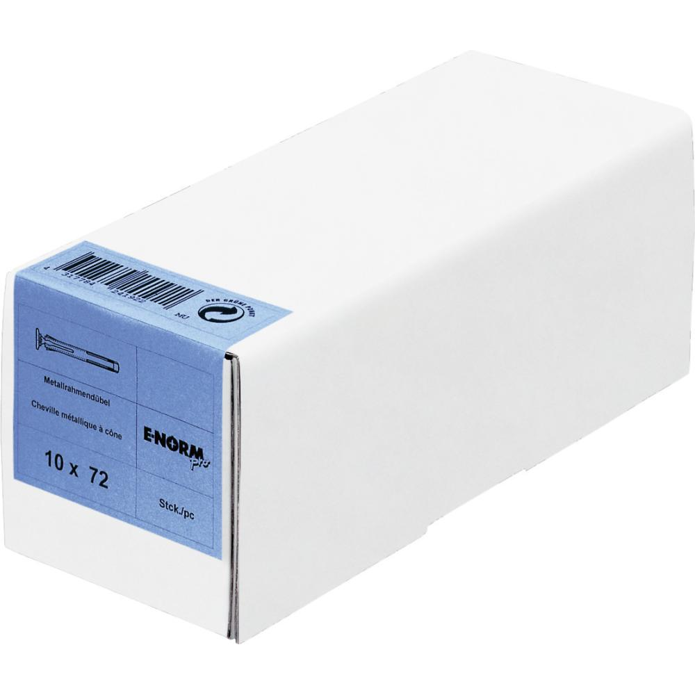Metallrahmendübel 10x132 E-NORMpro mit Universalschraube