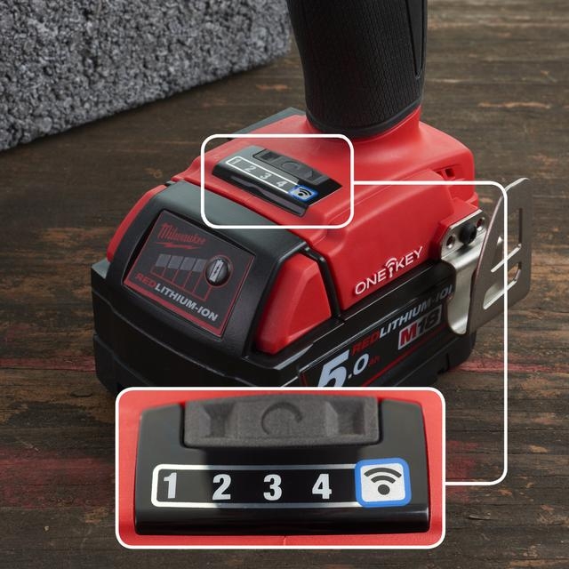 Milwaukee M18ONEFHIWF12-0X ONE KEY™ Akku-Schlagschrauber 1/2" Vierkant Sprengring